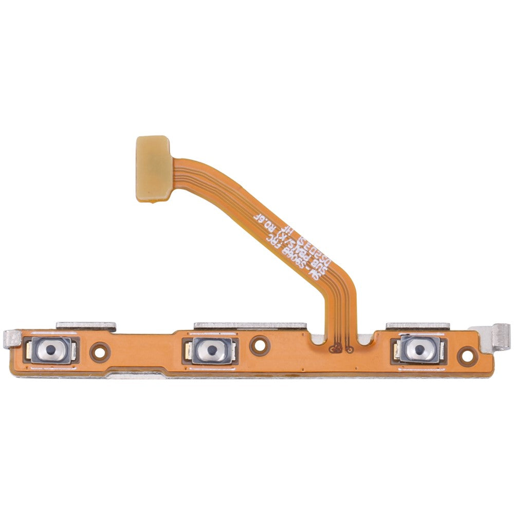 Til Samsung Galaxy S22 5G S901B / S22+ 5G S906B OEM Tænd/Sluk og Volumen Flexkabeludskiftning (uden logo)