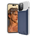 7000mAh Battery Case for iPhone 15 Pro, Rechargeable Power Bank Phone Case