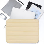 CL283 For 13-14 Inch Laptop Down Jacket Design Notebook Sleeve Portable Zipper Bag