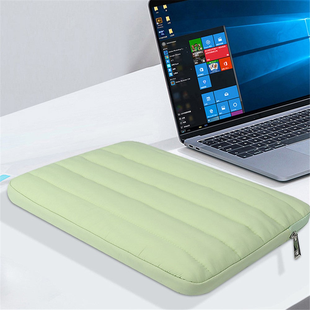 CL283 For 13-14 Inch Laptop Down Jacket Design Notebook Sleeve Portable Zipper Bag