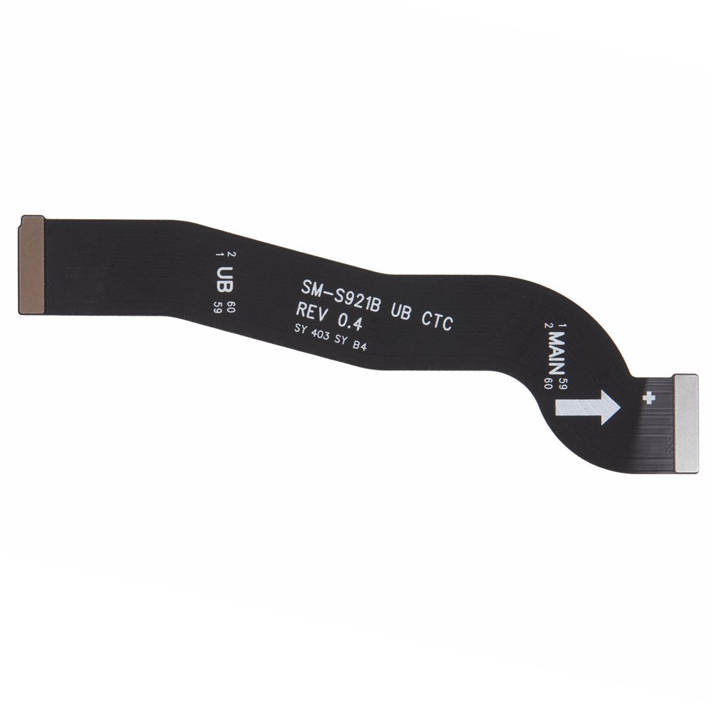 Til Samsung Galaxy S24 S921 OEM bundkort flexkabel udskiftningsdel (uden logo)