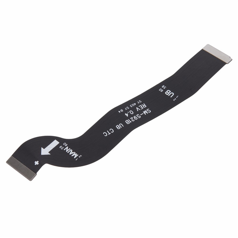 Til Samsung Galaxy S24 S921 OEM bundkort flexkabel udskiftningsdel (uden logo)