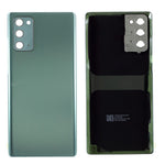 For Samsung Galaxy Note20 N980 N981 OEM Plastic Battery Housing with Adhesive Sticker + Camera Lens Ring Cover