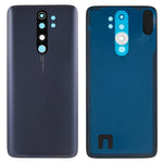 Til Xiaomi Redmi Note 8 Pro batterihus bagcover med kameralinsering cover udskiftning (uden logo)
