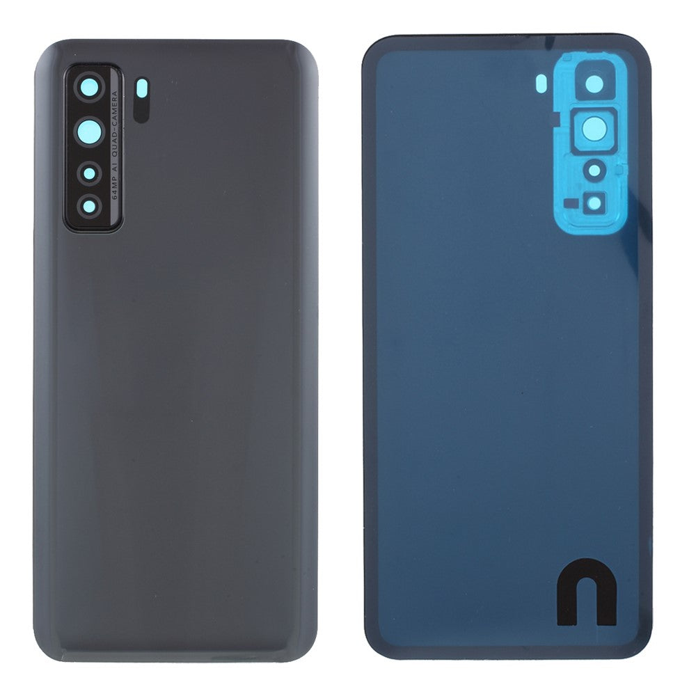 Bagdæksel til batteri med kameraring (uden logo) til Huawei P40 Lite 5G