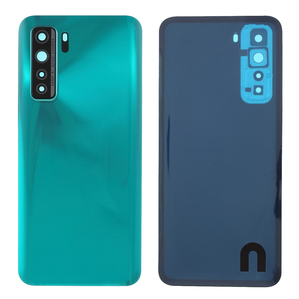 Bagdæksel til batteri med kameraring (uden logo) til Huawei P40 Lite 5G