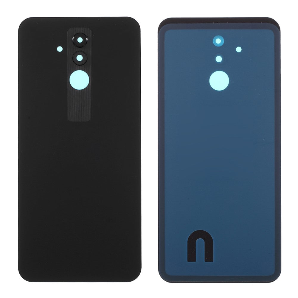Back Battery Housing Cover with Camera Ring Lens Cover Part (without Logo) for Huawei Mate 20 Lite