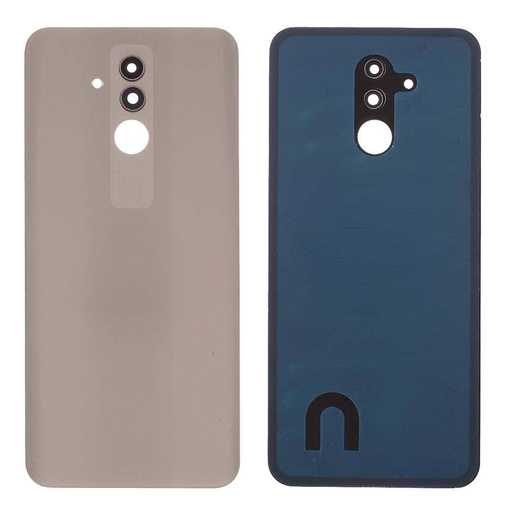 Back Battery Housing Cover with Camera Ring Lens Cover Part (without Logo) for Huawei Mate 20 Lite