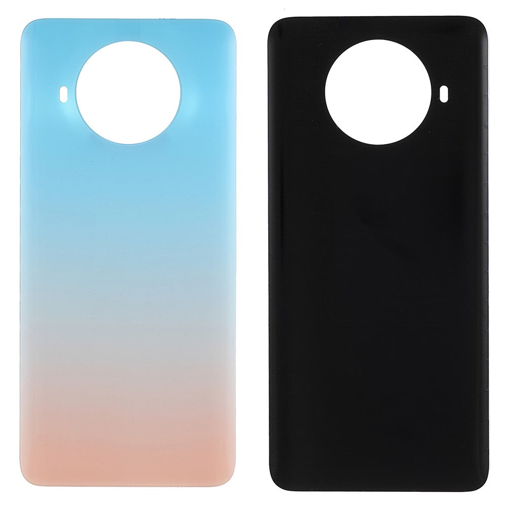Til Xiaomi Mi 10T Lite 5G /Xiaomi Redmi Note 9 Pro 5G M2007J17G/10i 5G M2007J17I bagsiden batteridæksel udskiftning (uden logo)