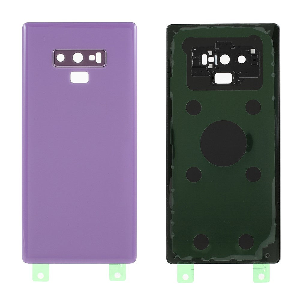 Back Battery Housing Cover with Camera Ring Lens Cover Part (without Logo) for Samsung Galaxy Note9 N960