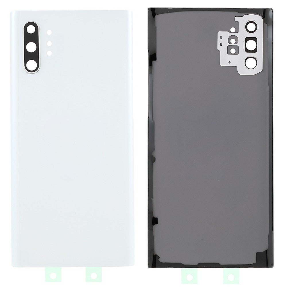 Back Battery Housing Cover with Camera Ring Lens Cover Part (without Logo) for Samsung Galaxy Note 10 Plus 4G
