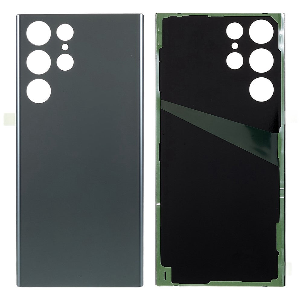 For Samsung Galaxy S22 Ultra 5G S908 Battery Housing Cover with Adhesive Sticker Replacement Parts