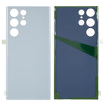 For Samsung Galaxy S22 Ultra 5G S908 Battery Housing Cover with Adhesive Sticker Replacement Parts