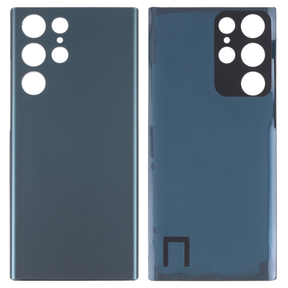For Samsung Galaxy S22 Ultra 5G S908 Battery Housing Cover with Adhesive Sticker Replacement Parts
