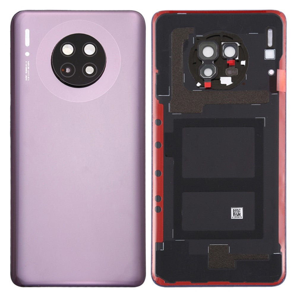 Til Huawei Mate 30 4G/5G Batteri Hus Bagcover med Kameraring Linsecover Erstatning (uden Logo)