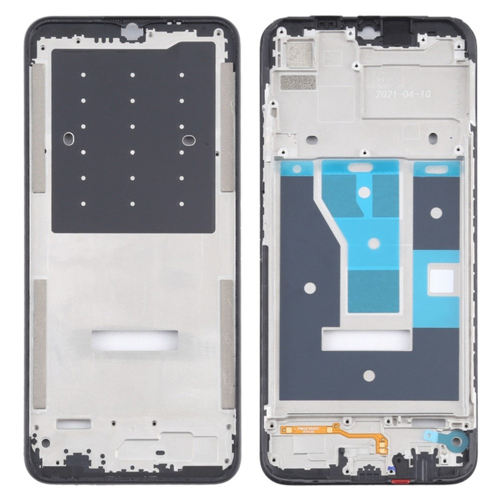 Til Realme C20 RMX3063, RMX3061/C21 RMX3201/C11 (2021) RMX3231 OEM Midterramme-reservedel (A-side) (uden logo)