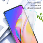 AMORUS For Oppo Find X5 Lite 2.5D Arc Edge High Aluminum-silicon Glass Fingerprint-proof Sensitive Touch Screen Protector