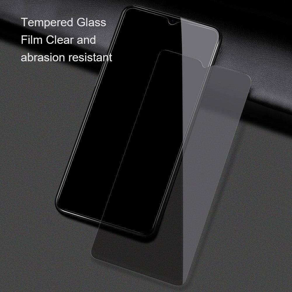 AMORUS For Samsung Galaxy M53 5G High Aluminum-silicon Glass HD Visual 2.5D Arc Edge Anti-explosion Screen Protector