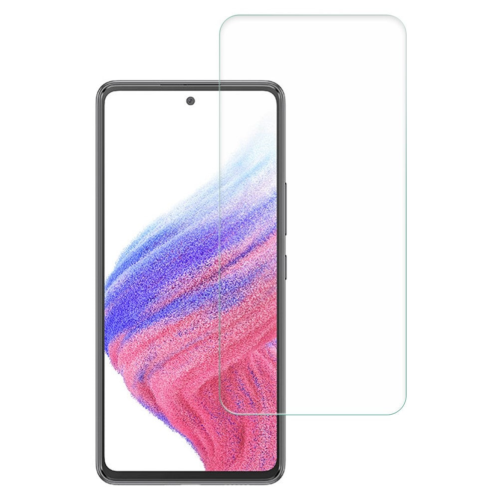 AMORUS For Samsung Galaxy A53 5G Anti-abrasion High Aluminum-silicon Glass 2.5D Arc Edge HD Visual Screen Protector