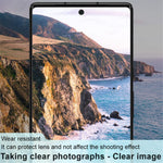 IMAK For Google Pixel 7 Pro 5G Tempered Glass Camera Lens Protector HD Clear Rear Camera Protective Film (Black Version)