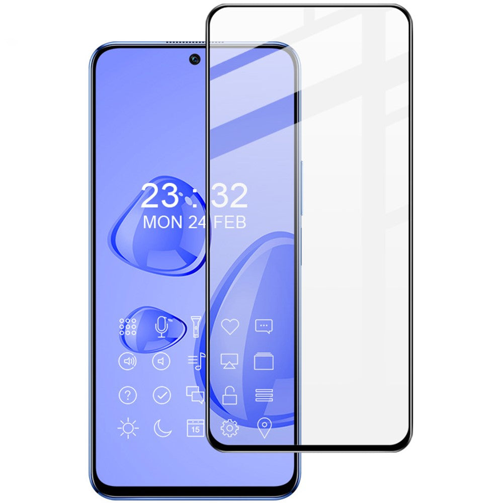 IMAK Pro+ Serie til Honor X8 4G HD Ultra Klart Fuld Dækning Hærdet Glas Film Anti-ridse Fuld Lim Skærmbeskytter