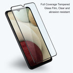 AMORUS 2Pcs / Pack for Samsung Galaxy Xcover6 Pro 5G Tempered Glass Secondary Strengthening Silk Printing Full Glue Full Screen Protector