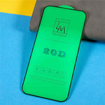 Til iPhone 14 Pro Max 6.7 tommer Hærdet Glas Skærmbeskytter Eksplosionssikker 20D Silkeudskrivning Fuld Skærm Film