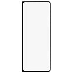 For Samsung Galaxy Z Fold4 5G, Crystal Clear Tempered Glass Screen Protector Anti-Explosion Full Glue Thin Complete Covering Silk Printing Front Screen Film