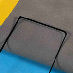 For Samsung Galaxy Z Fold4 5G, Crystal Clear Tempered Glass Screen Protector Anti-Explosion Full Glue Thin Complete Covering Silk Printing Front Screen Film