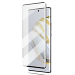 AMORUS For Huawei nova 10 4G Tempered Glass Film 3D Curved Edges Anti-explosion Full Glue Full Screen Protector Silk Printing Edge
