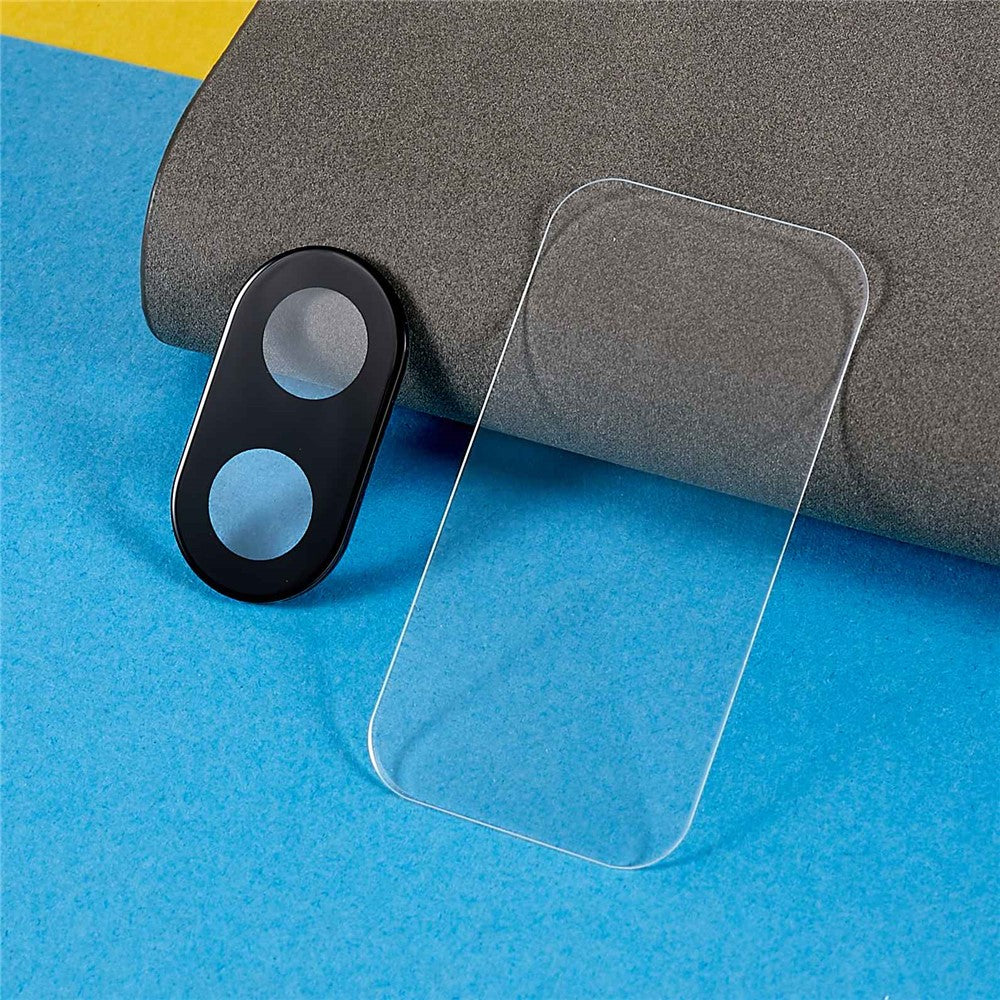 Samsung Galaxy Z Flip4 5G 2 set med 3D-silkestryck, härdat glas, kameralinsfilm + 2,5D HD klart bakre skärmskydd