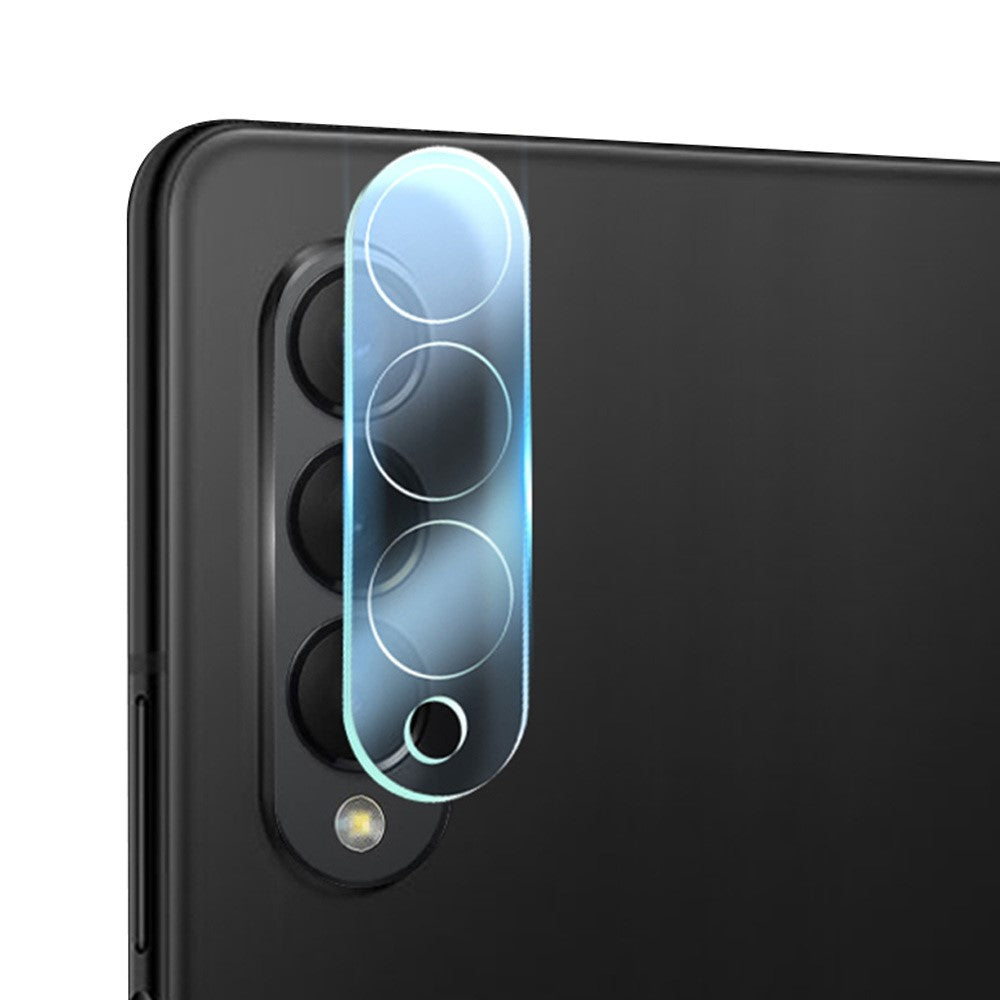 ENKAY HAT PRINCE for Samsung Galaxy Z Fold4 5G Tempered Glass Camera Lens Protector Full Cover Anti-Scratch Clear Back Camera Lens Cover