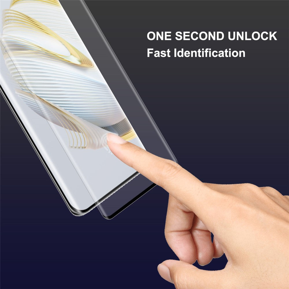 ENKAY HAT PRINCE 2Pcs / Set for Huawei nova 10 4G 3D Curved Tempered Glass Screen Protector Support Fingerprint Unlock
