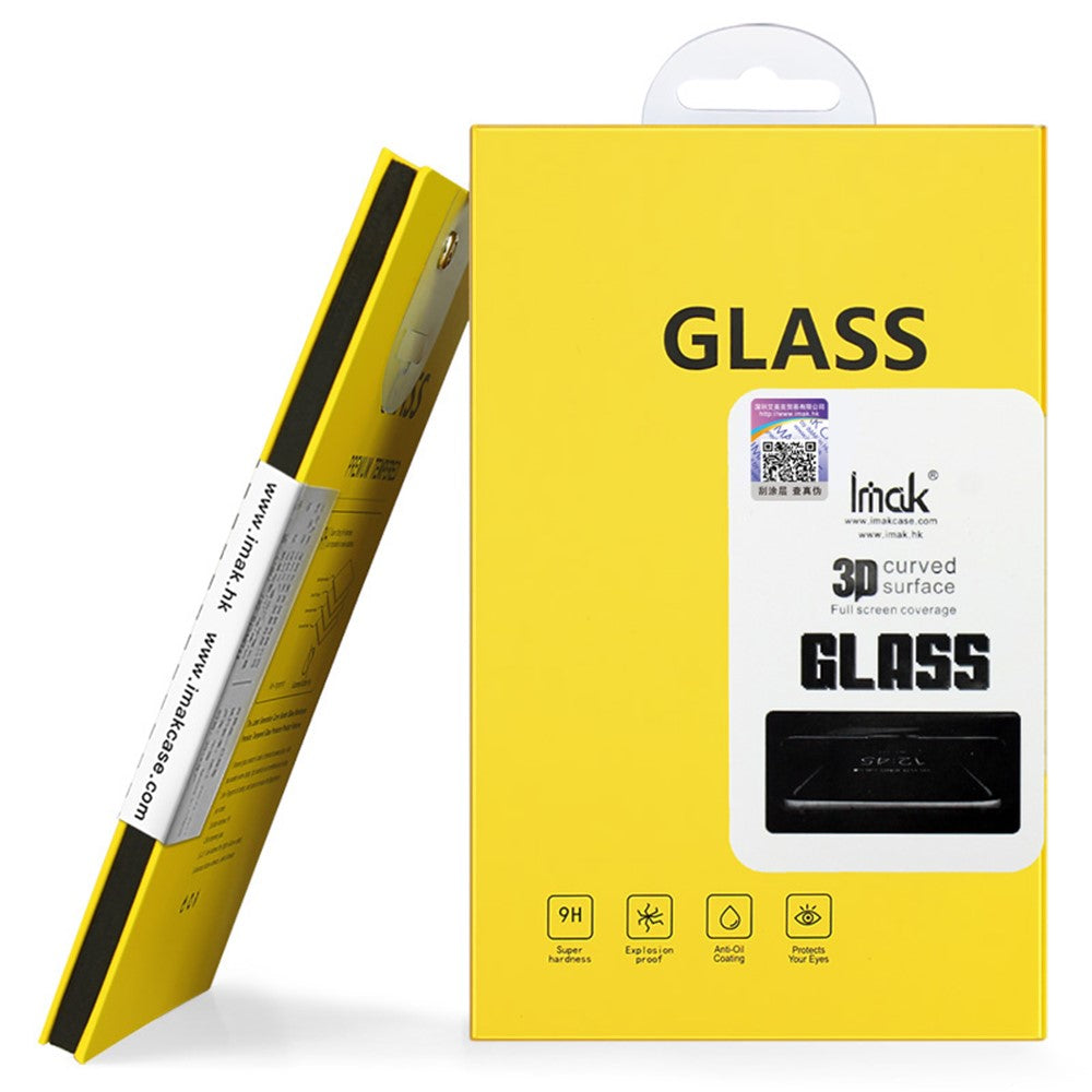 IMAK AGC Glass Full Screen Protector for Huawei nova 10 Pro 4G, Side Glue 3D Curved Anti-scratch HD Clear Film