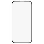 RURIHAI fulddækkende skærmbeskyttelse til iPhone 14 på 6,1 tommer, sekundærhærdet 9H 2.5D HD fulddækkende aluminium-siliciumglasfilm