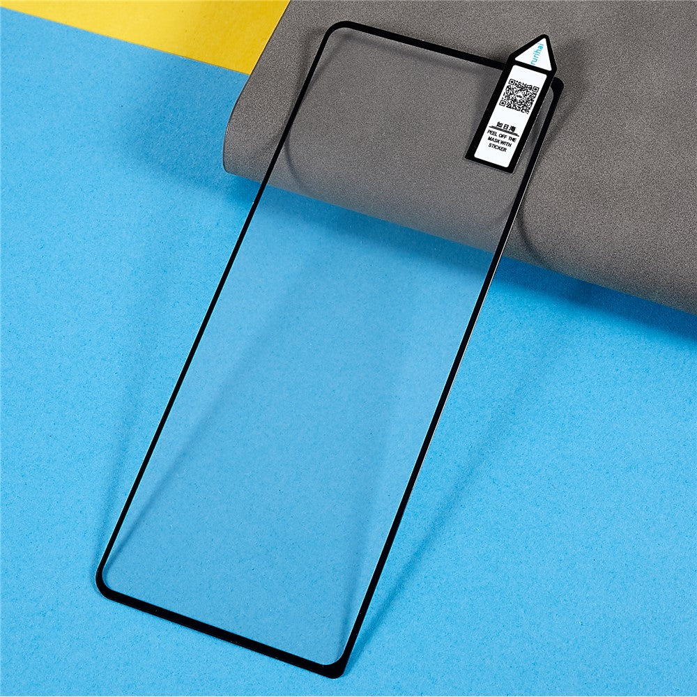 RURIHAI for Samsung Galaxy Z Fold4 5G Secondary Hardening Aluminum-silicon Glass Film, Full Coverage 9H 2.5D HD Full Glue Screen Protector
