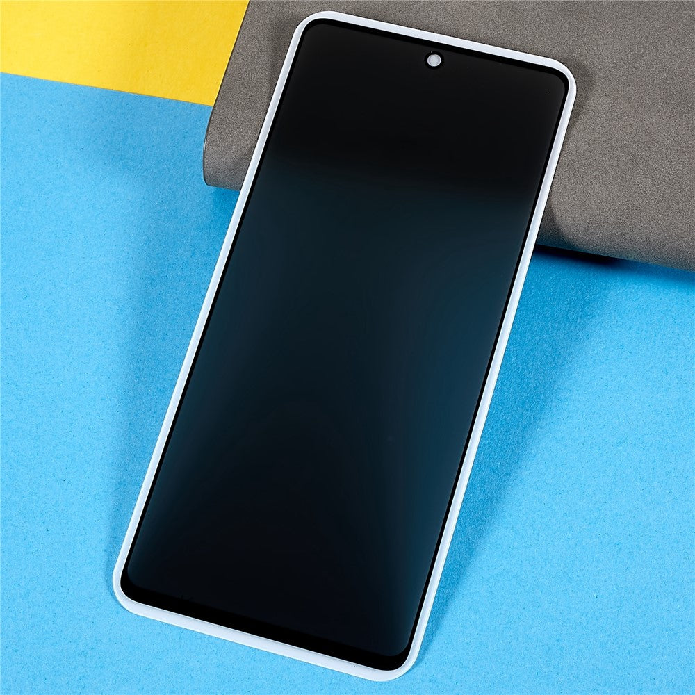 Samsung Galaxy A52 4G / 5G / A52s 5G Heltäckande Anti-spion Skärmskydd Silkestryck Heltäckande Hög Aluminium-Silikon Glasfilm