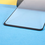9D härdat glasfilm för Oppo Reno8 Lite 5G, högtransparent silkestryck sidolim helskärm 9H slitstarkt skärmskydd