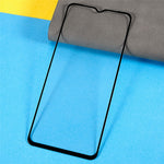 9D Tempered Glass Film for Oppo A57 4G / A57s 4G, Sensitive Touch Full Coverage Silk Printing Side Glue Anti-Oil Screen Protector