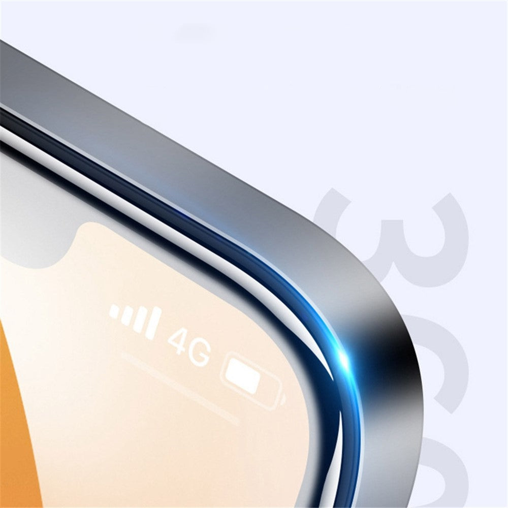 For iPhone 14 Plus Superklar glat skærmfilm Anti-fingeraftryk Fuld dækning Anti-eksplosion Høj aluminium-silicium glas skærmbeskytter
