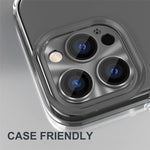 HAT PRINCE ENKAY For iPhone 14 Pro 6.1 inch / 14 Pro Max 6.7 inch Camera Lens Protector Aluminum Alloy + Tempered Glass Full Cover HD Clear Anti-scratch One-Piece Lens Film
