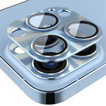 HAT PRINCE ENKAY For iPhone 14 Pro 6.1 inch / 14 Pro Max 6.7 inch Camera Lens Protector Aluminum Alloy + Tempered Glass Full Cover HD Clear Anti-scratch One-Piece Lens Film