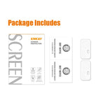 ENKAY HAT PRINCE 2 st/set för Xiaomi 12 Pro 5G / 12S Pro 5G / 12 Pro (Dimensity) 5G kameralinsskydd heltäckande heltäckande lim 0,2 mm 9H hög aluminium-kiselglasfilm
