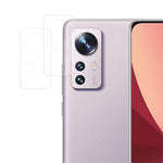 ENKAY HAT PRINCE För Xiaomi 12 Pro 5G / 12 Pro (Dimensity) 5G / 12S Pro 5G Högkvalitativt aluminium-kiselglaskameralinsskydd 0,2 mm 9H Heltäckande Film