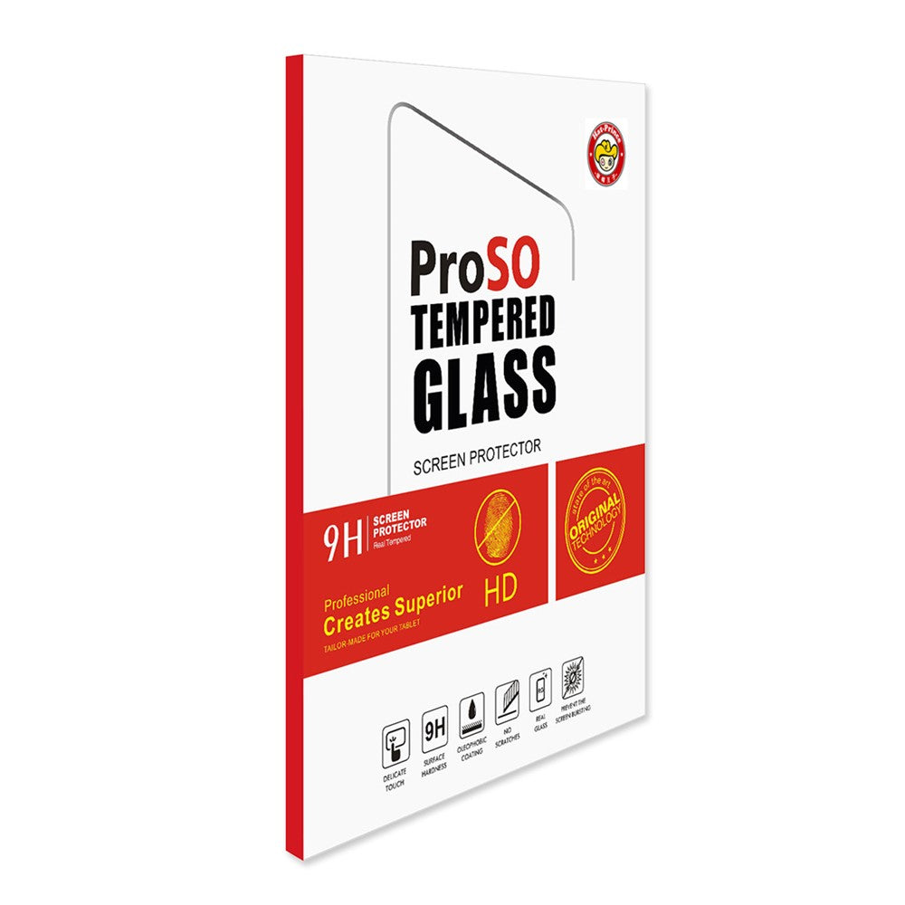 ENKAY HAT PRINCE 2Pcs / Set for Oppo Pad Air 0.33mm Screen Protector 9H Hardness 2.5D Arc Edge Anti-explosion Full Glue Tempered Glass Film