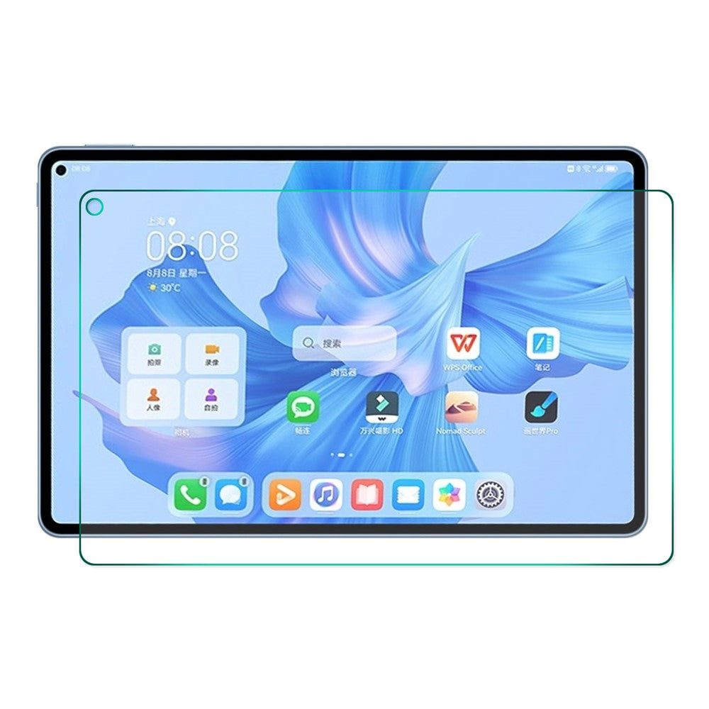 ENKAY HAT PRINCE För Huawei MatePad Pro 11 (2022) 0,33 mm 9H Härdat Glas Film 2,5D Arc Edge Full Glue Explosionsskyddande Skärmskydd