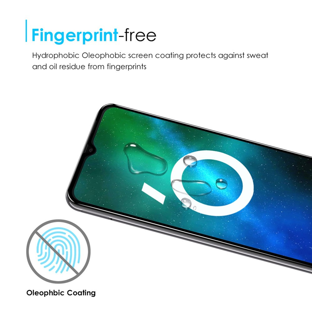 NORTHJO Screen Protector For Samsung Galaxy A23 5G (Global Version) / 4G, Full Coverage Silk Printing Protective Tempered Glass Film