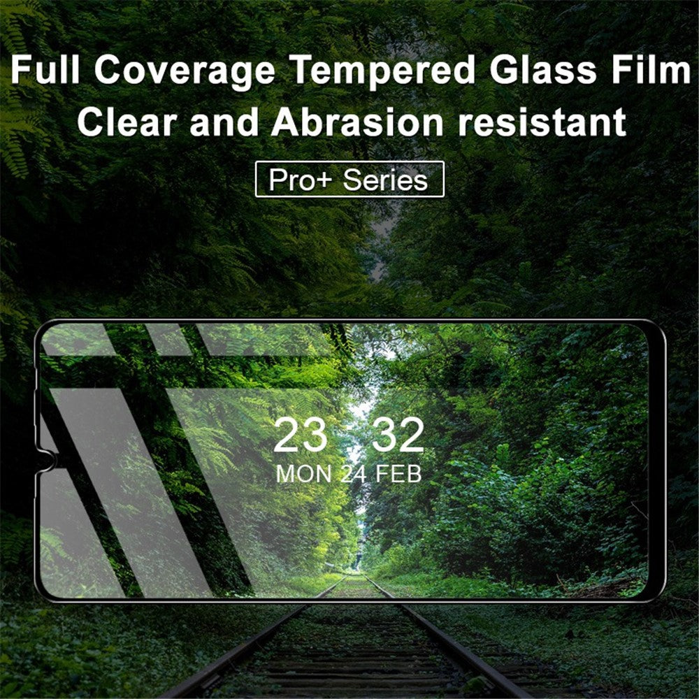 IMAK Pro+-serien til Huawei nova Y70 Plus 4G / nova Y70 / Maimang 11 5G, fulddækkende skærmbeskyttelse med fuld lim, 9H-hårdhed, hærdet klar glasfilm