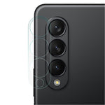 For Samsung Galaxy Z Fold4 5G Rear Camera Lens Protector Tempered Glass High Transparency Anti-scratch Full Lens Film