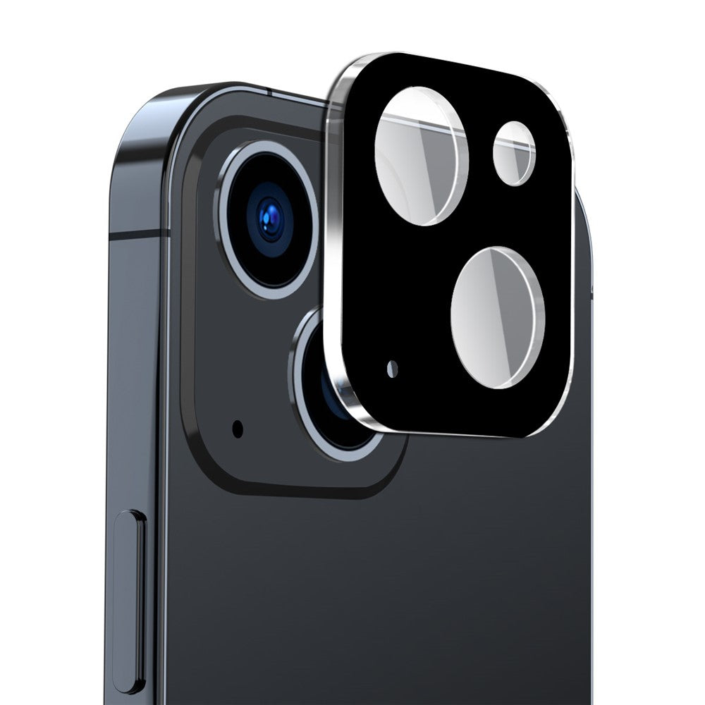 ENKAY HAT PRINCE til iPhone 14 6,1 tommer / 14 Plus, bageste kameralinsebeskyttelse, fulddækkende silketr ykt hærdet glas, HD-klar film